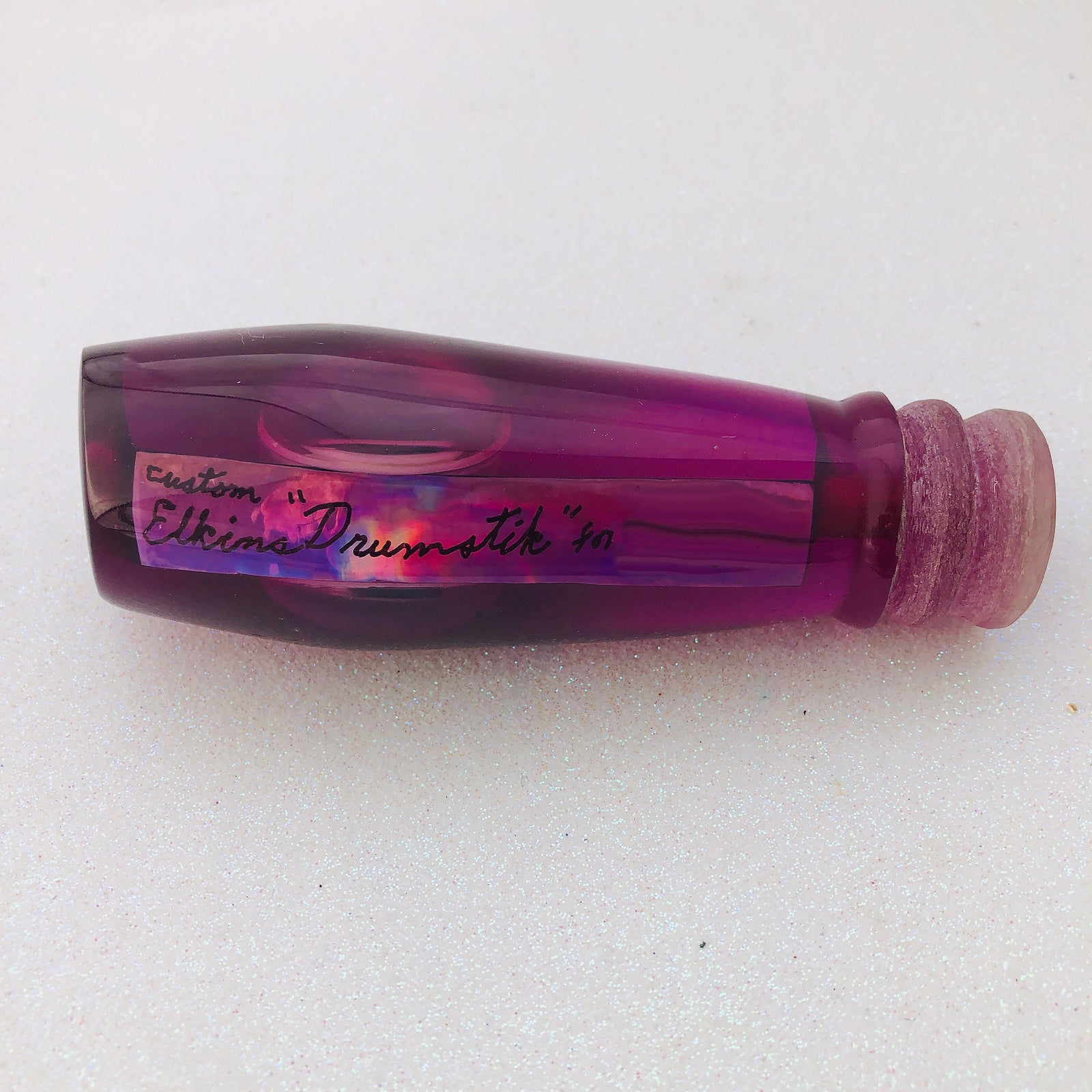 Steve Elkins-Rare Steve Elkins Lure - 14 inch Drumstick purple - Like New-Used Lures