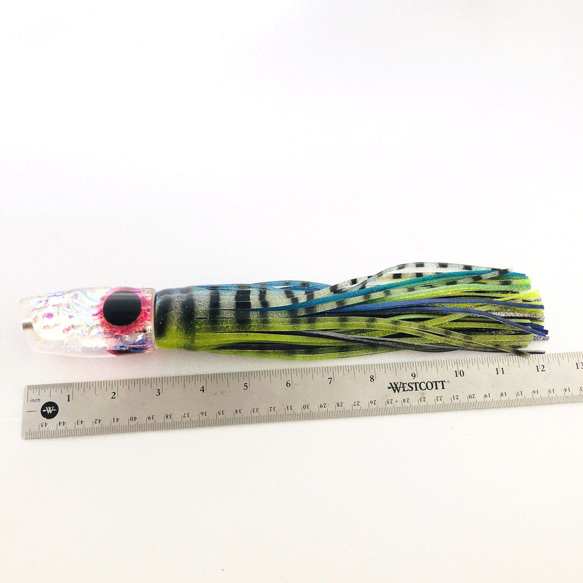 Coggin Lures-Steve Coggin Lures Copalure 45 Clear Dichro 12 inch Plunger Skirted - New-New Lures