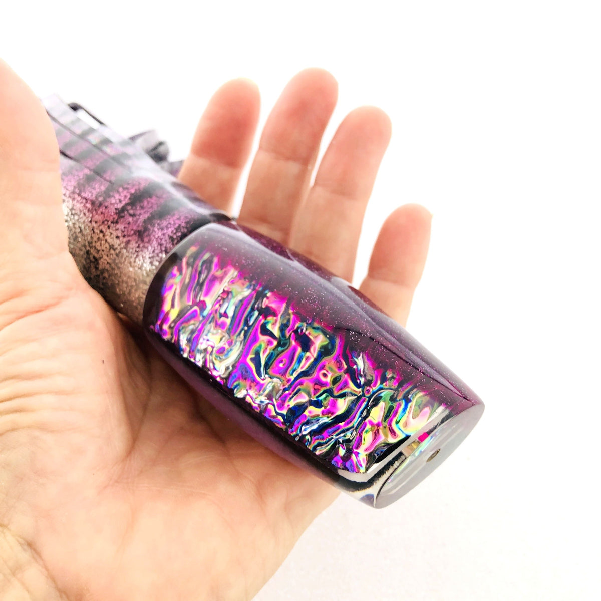 Coggin Lures-Steve Coggin Lures Copalure 45 Purple Dichro 12 inch Plunger Skirted - New-New Lures