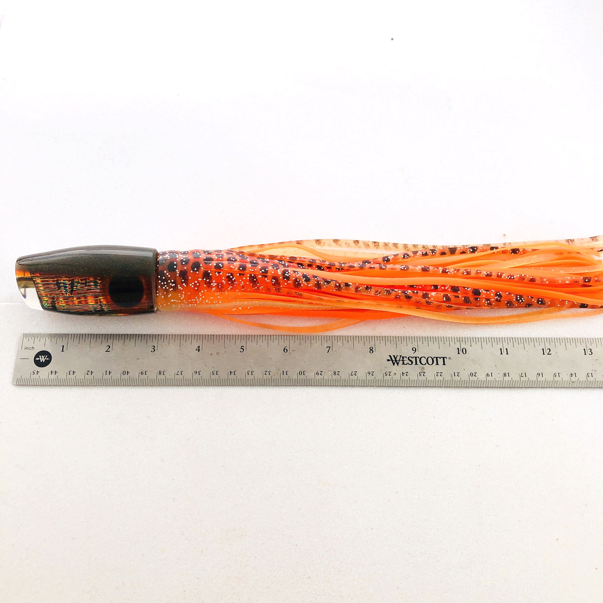 Coggin Lures-Steve Coggin Lures Copalure 45 Root Beer Floot Dichro 12 inch Plunger Skirted - New-New Lures