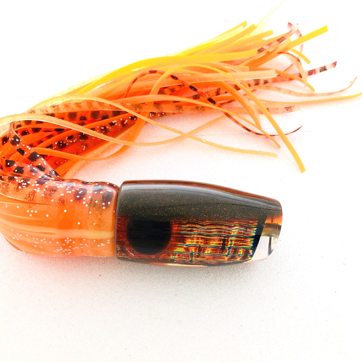 Coggin Lures-Steve Coggin Lures Copalure 45 Root Beer Floot Dichro 12 inch Plunger Skirted - New-New Lures
