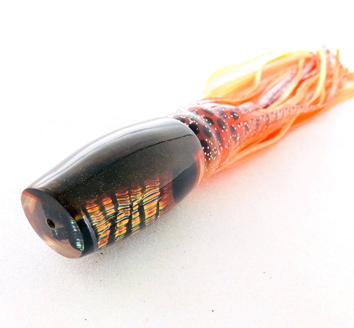 Coggin Lures-Steve Coggin Lures Copalure 45 Root Beer Floot Dichro 12 inch Plunger Skirted - New-New Lures