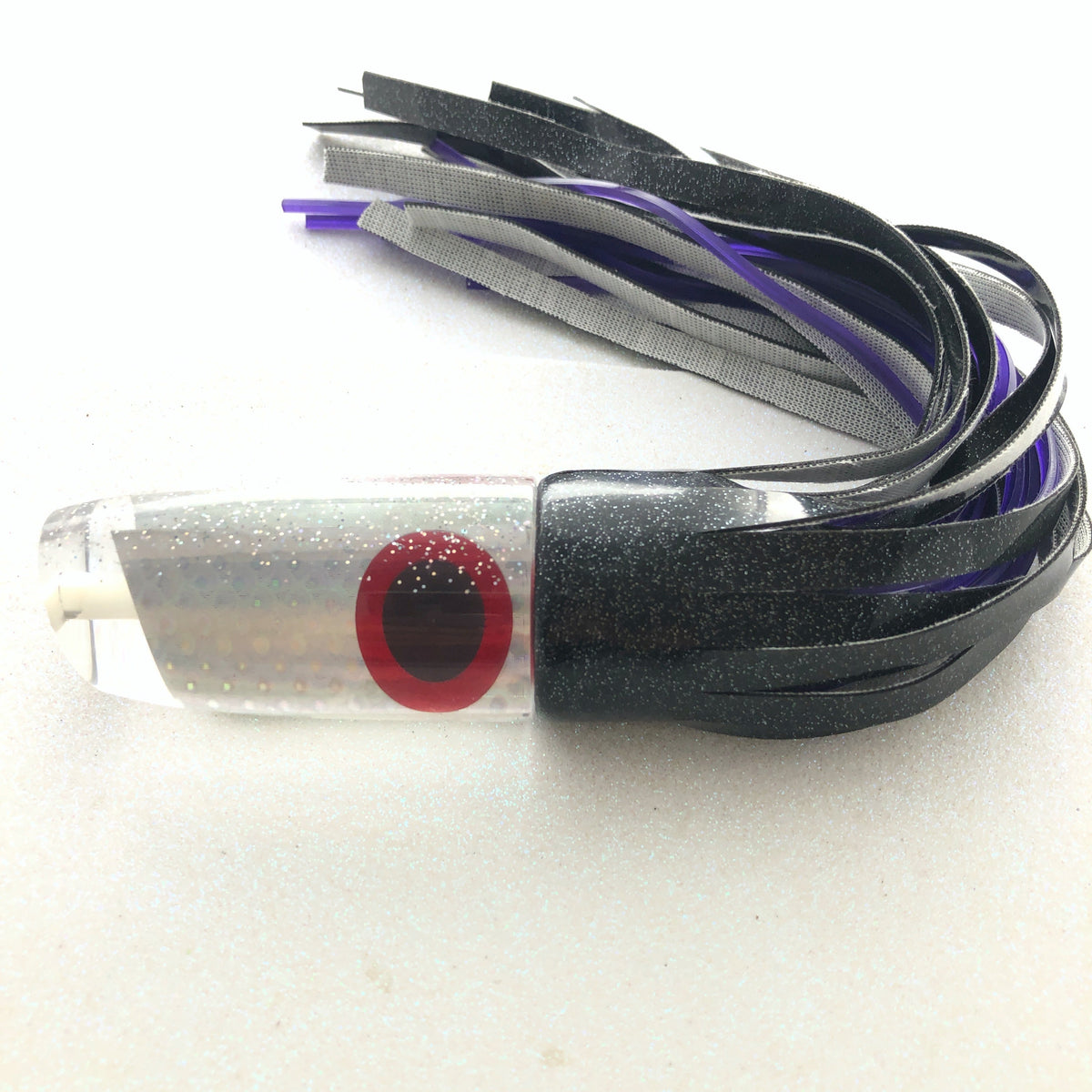 Tantrum Lures-Tantrum Lures 13" Large Plunger Skirted in Black Vinyl - Like New-Used Lures