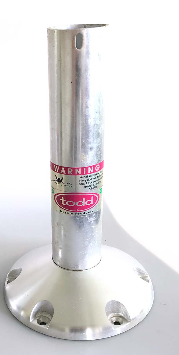 Todd Marine-Todd Marine Boat Pedestal 15" Fixed Height - Like New-Boat Pedestal