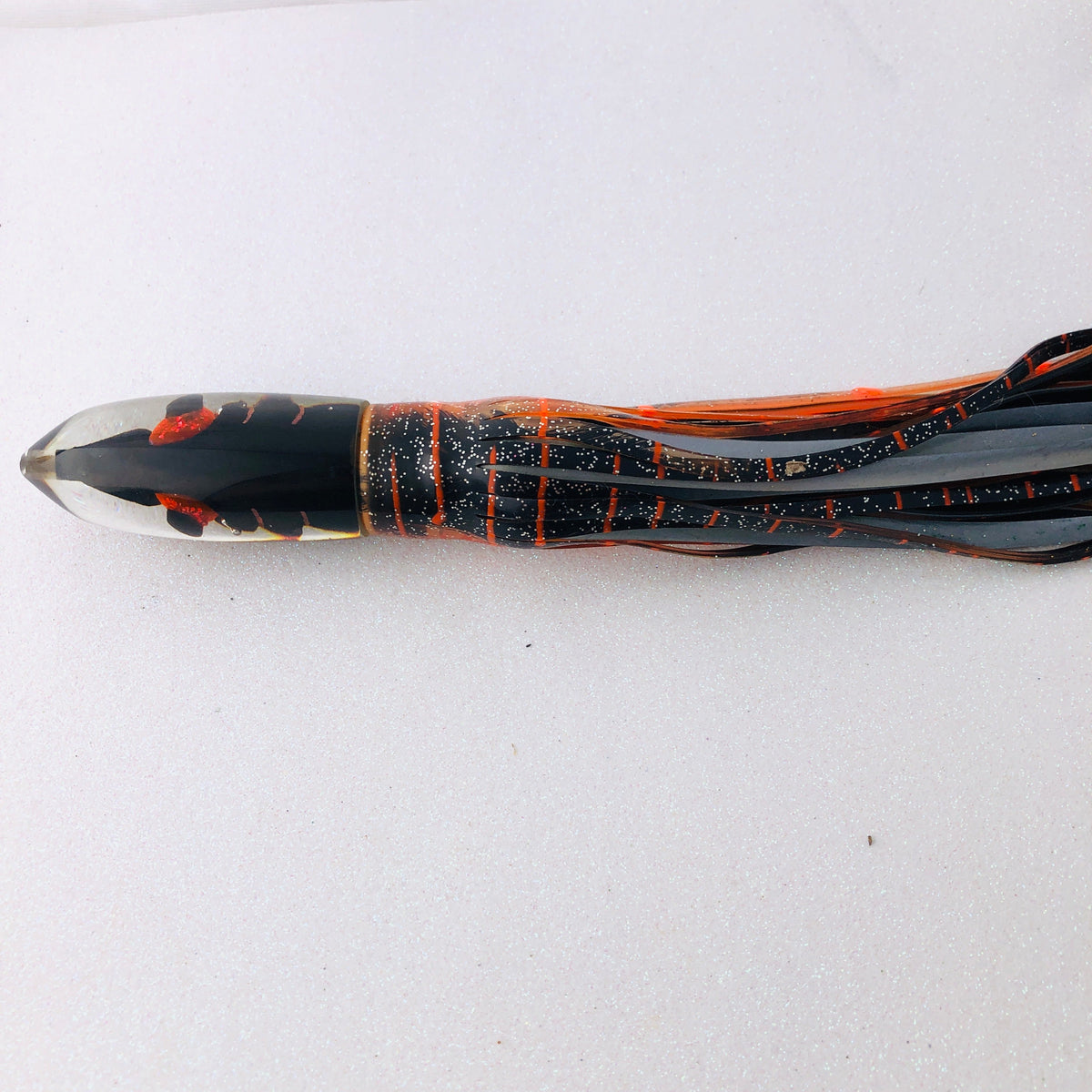 Tsutomu Lures-Tsutomu Lures 12" Bullet - Root Beer - Skirted Like New-New Lures