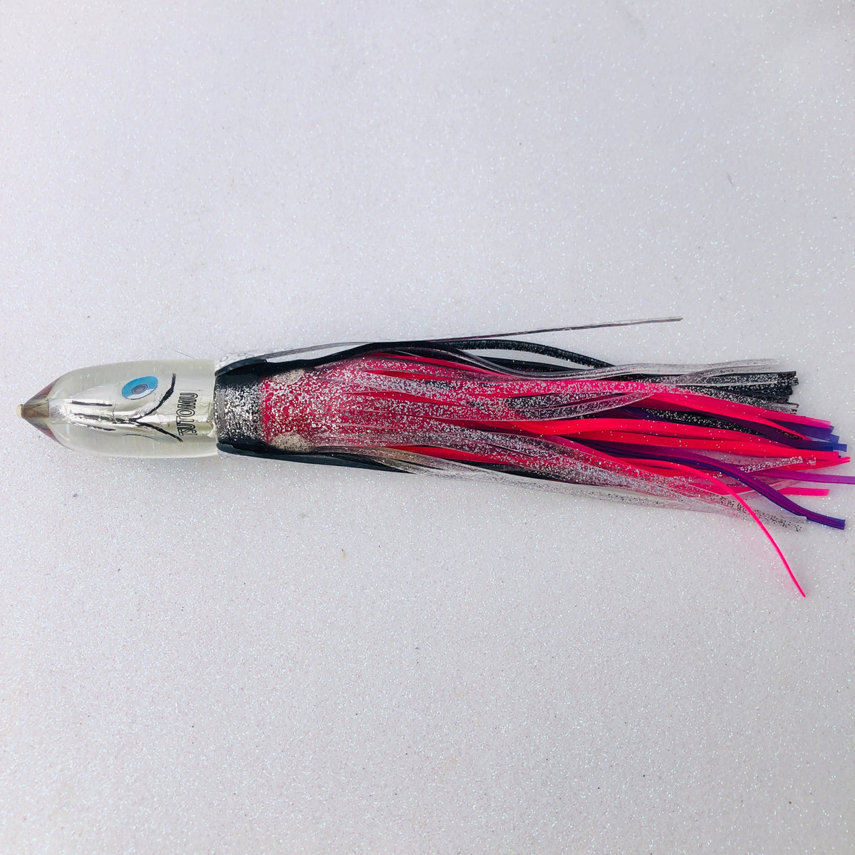 Tsutomu Lures-Tsutomu Lures Silver 7 inch Moke Bullet - Skirted - New-New Lures