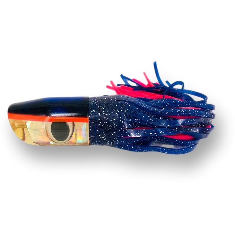 Williamson Lures-Vintage Williamson Lures Blue 15" Plunger Skirted - Like New-Fishing Baits & Lures