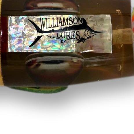 Williamson Lures-Vintage Williamson Lures Blue 15&quot; Plunger Skirted - Like New-Fishing Baits &amp; Lures