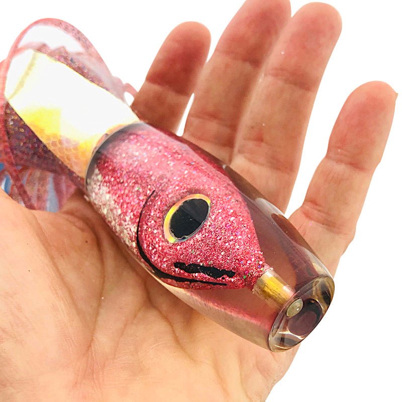 Tsutomu Lures-Tsutomu Lures Large 9 Inch Invert - Skirted - Un-Fished-Used Lures