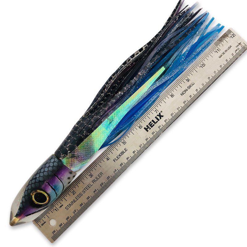 Tsutomu Lures-Tsutomu Lures - Milky Magic Fish Head 12&quot; Bullet - Like New/ Un-fished-Used Lures